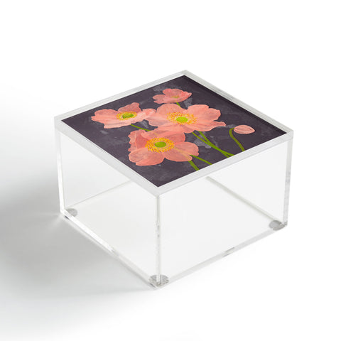 Sewzinski Japanese Anemones Acrylic Box