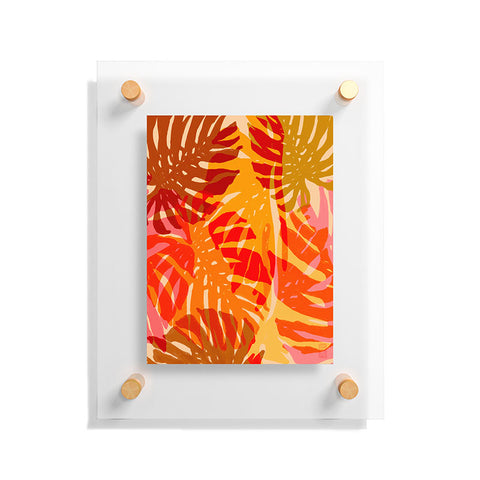 Sewzinski Leaves in the Sun II Floating Acrylic Print