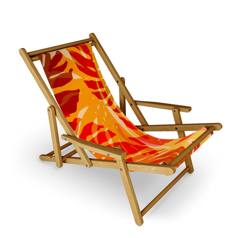 Sewzinski Leaves in the Sun II Sling Chair