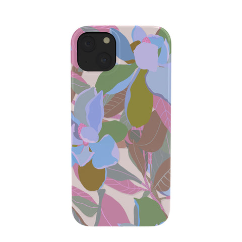 Sewzinski Magnolias on Ivory Phone Case