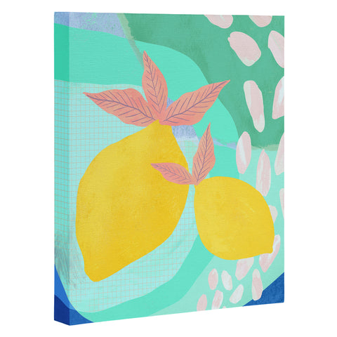 Sewzinski Make Pink Lemonade Art Canvas