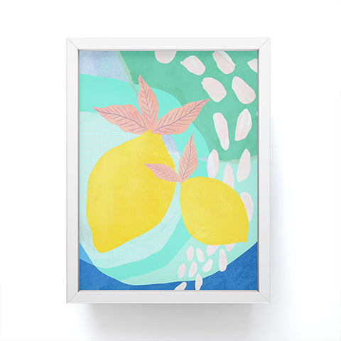 Sewzinski Make Pink Lemonade Framed Mini Art Print