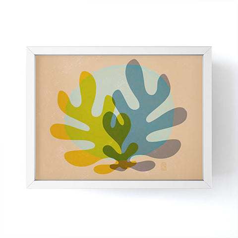 Sewzinski Marine Plants I Framed Mini Art Print