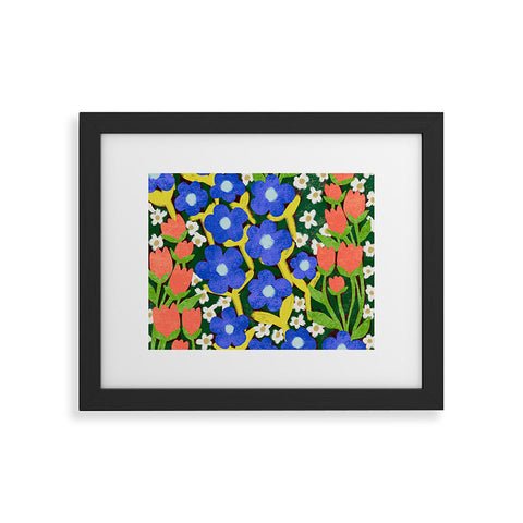 Sewzinski Meadow Flowers Framed Art Print
