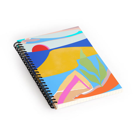 Sewzinski Minimalist Escape Spiral Notebook