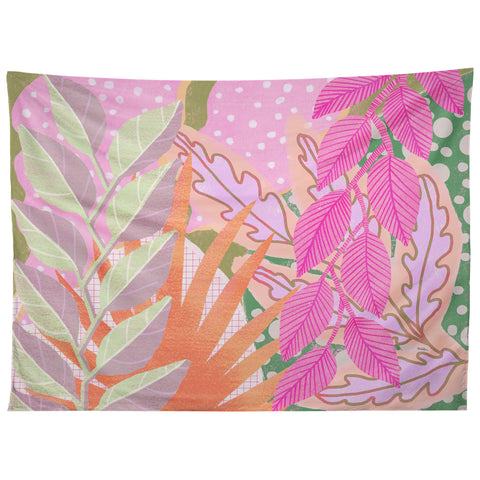 Sewzinski Modern Jungle in Pink Tapestry