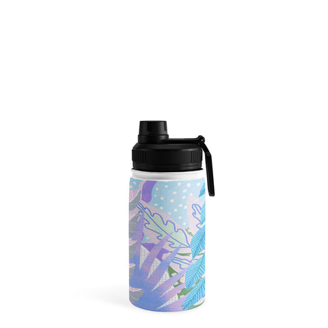 Sewzinski Modern Jungle in Purple Water Bottle