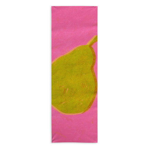 Sewzinski Modern Pear Yoga Towel