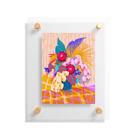 Sewzinski Modern Tropical Bouquet Floating Acrylic Print