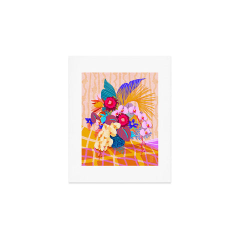 Sewzinski Modern Tropical Bouquet Art Print