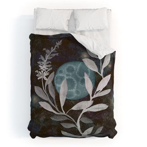 Sewzinski Moon and Sage Comforter
