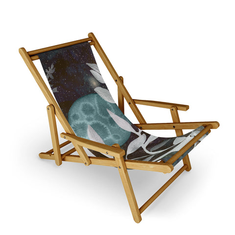 Sewzinski Moon and Sage Sling Chair