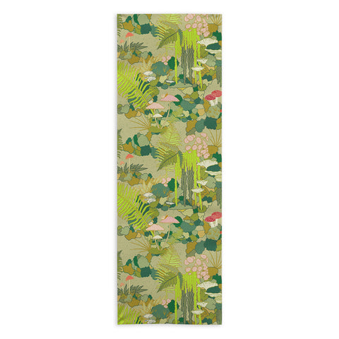 Sewzinski Mossy Forest Floor Yoga Towel