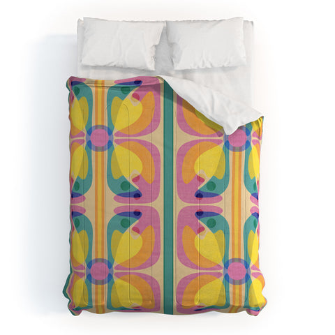 Sewzinski New Bloom Pattern Comforter