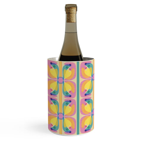Sewzinski New Bloom Pattern Wine Chiller