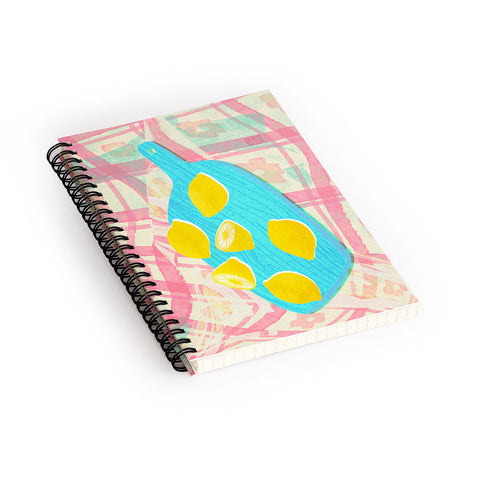 Sewzinski New Lemons Spiral Notebook