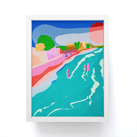 Sewzinski New Shoreline Framed Mini Art Print