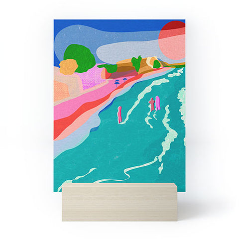 Sewzinski New Shoreline Mini Art Print