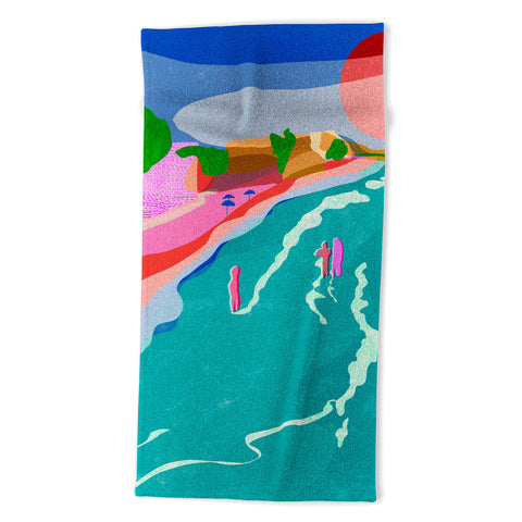 Sewzinski New Shoreline Beach Towel