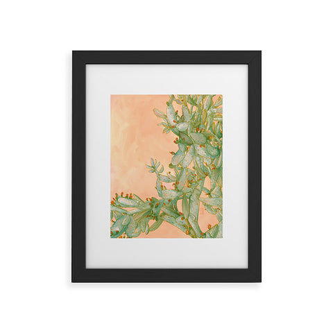 Sewzinski Opuntia Framed Art Print