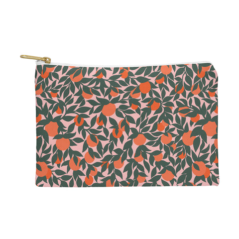 Sewzinski Oranges and Leaves Pouch