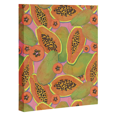 Sewzinski Papayas Art Canvas