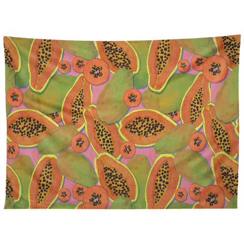 Sewzinski Papayas Tapestry