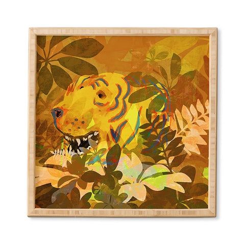 Sewzinski Phantom Tiger Framed Wall Art
