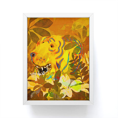 Sewzinski Phantom Tiger Framed Mini Art Print