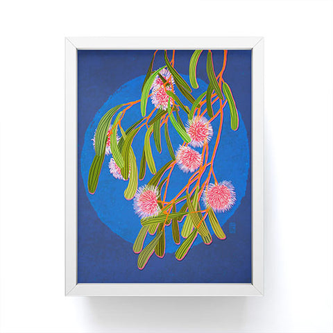 Sewzinski Pin Cushion Hakea Flowers Framed Mini Art Print