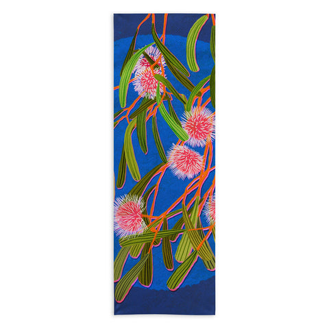 Sewzinski Pin Cushion Hakea Flowers Yoga Towel