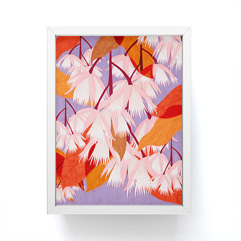 Sewzinski Pink Flowering Tree Framed Mini Art Print