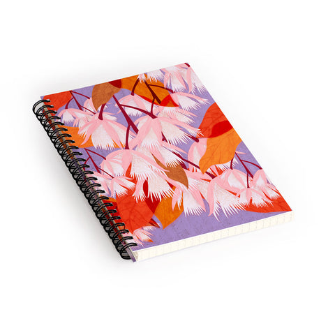 Sewzinski Pink Flowering Tree Spiral Notebook