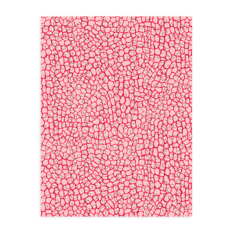 Sewzinski Pink Lizard Print Puzzle