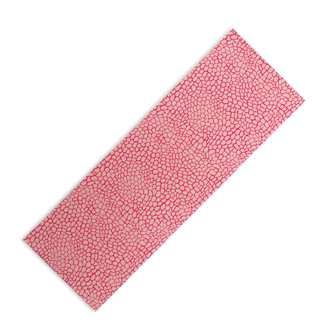 Sewzinski Pink Lizard Print Yoga Mat