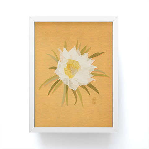 Sewzinski Pitaya Flowers Framed Mini Art Print