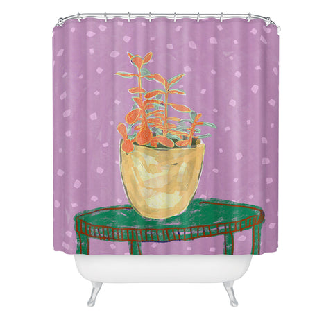 Sewzinski Plant Study I Shower Curtain