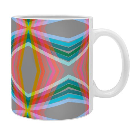 Sewzinski Rainbow Lines Coffee Mug