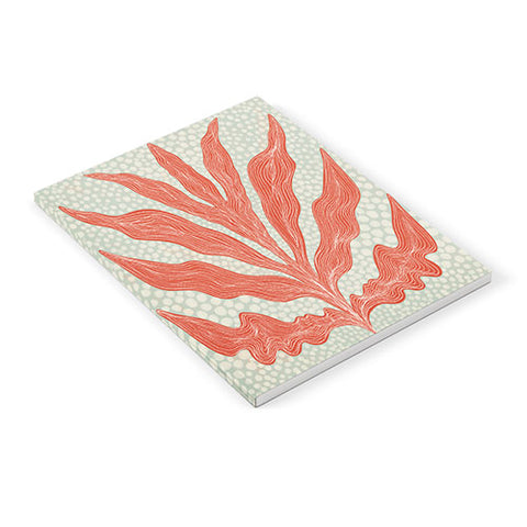 Sewzinski Red Seaweed Notebook