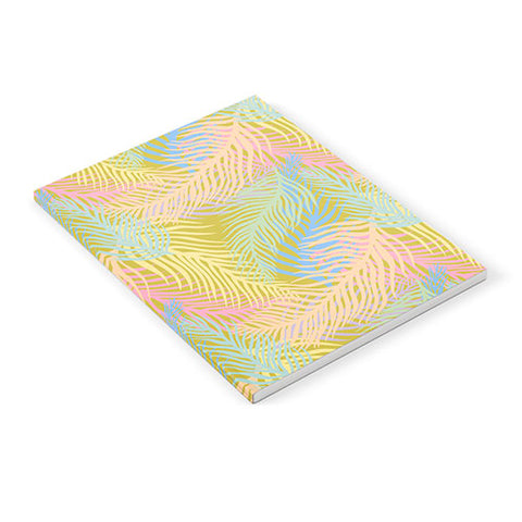 Sewzinski Retro Palms Bright Pastels Notebook