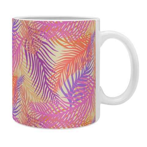 Sewzinski Retro Palms Daylight Coffee Mug