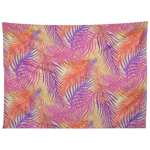 Sewzinski Retro Palms Daylight Tapestry