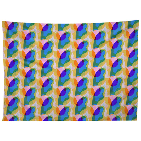 Sewzinski Saturated Shapes Tapestry