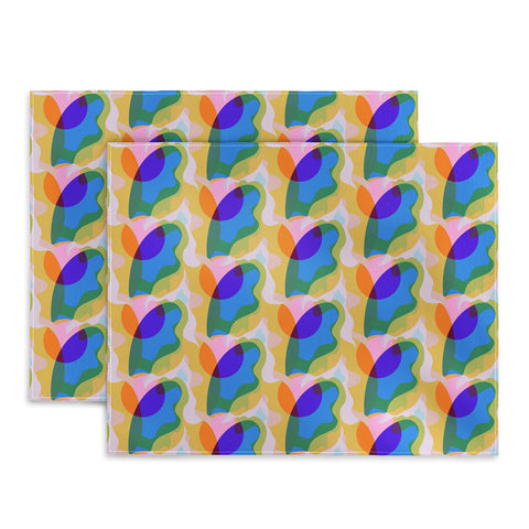 Sewzinski Saturated Shapes Placemat