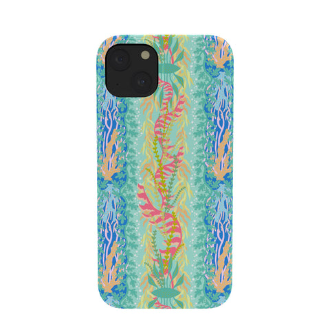 Sewzinski Seaweed and Coral Pattern Phone Case