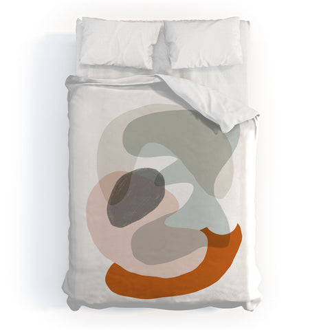 Sewzinski Shapes and Layers 15 Duvet Cover