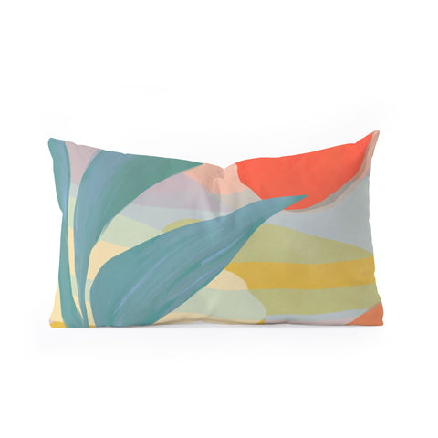 Sewzinski Shapes and Layers 33 Oblong Throw Pillow