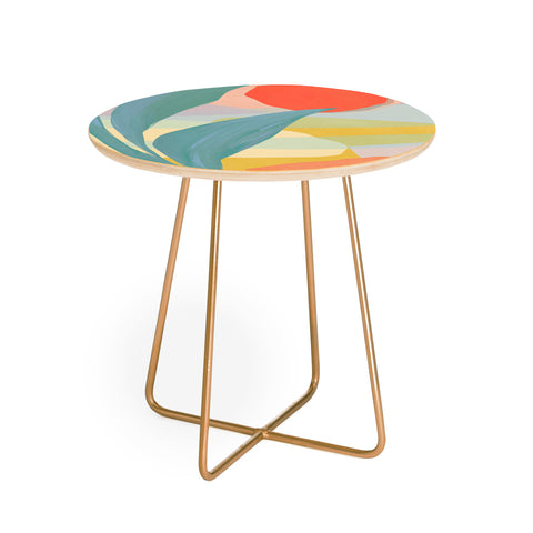 Sewzinski Shapes and Layers 33 Round Side Table