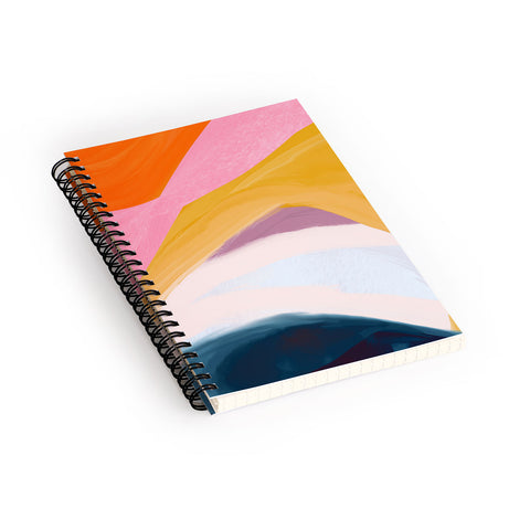 Sewzinski Shapes and Layers 36 Spiral Notebook