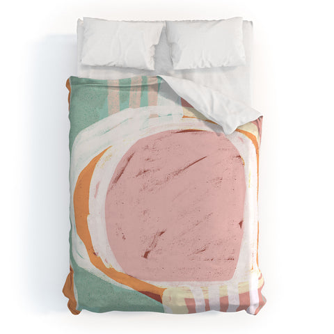 Sewzinski Shapes and Layers 50 Duvet Cover
